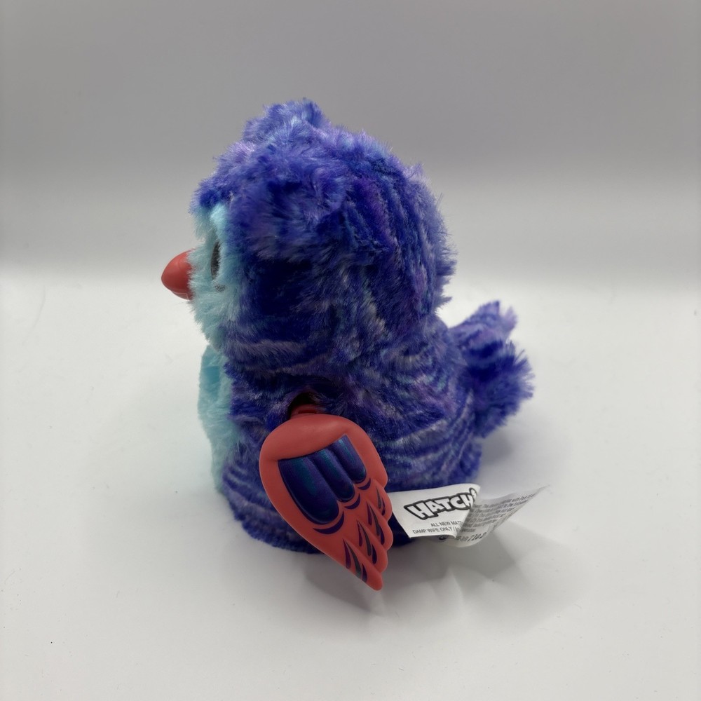 Hatchimals Fabula Forest Tigrette Spin Masters Interactive Cat Blue WORKS
