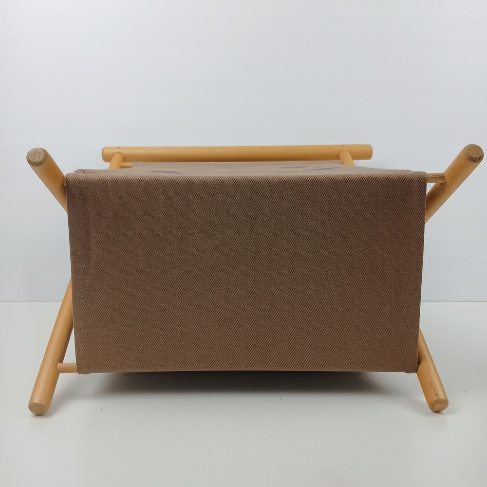 Foldable Yarn Organizer Caddy – Sewing Craft Storage Tote Pockets