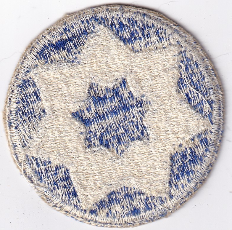7th Service Command patch US Army real WWII make
