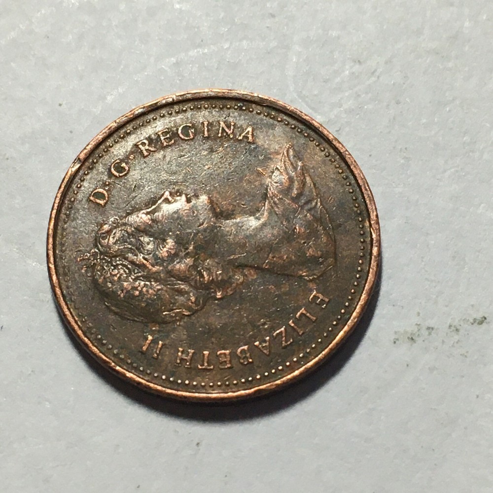 1980 CANADA ONE CENT COIN