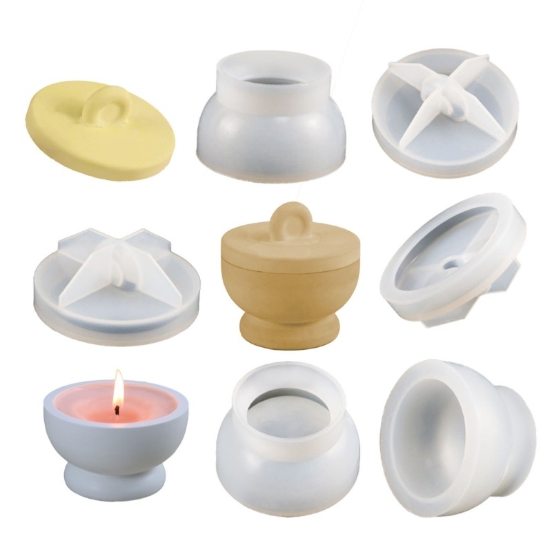 Silicone Moulds for Creating Unique Storage Containers and Decorative