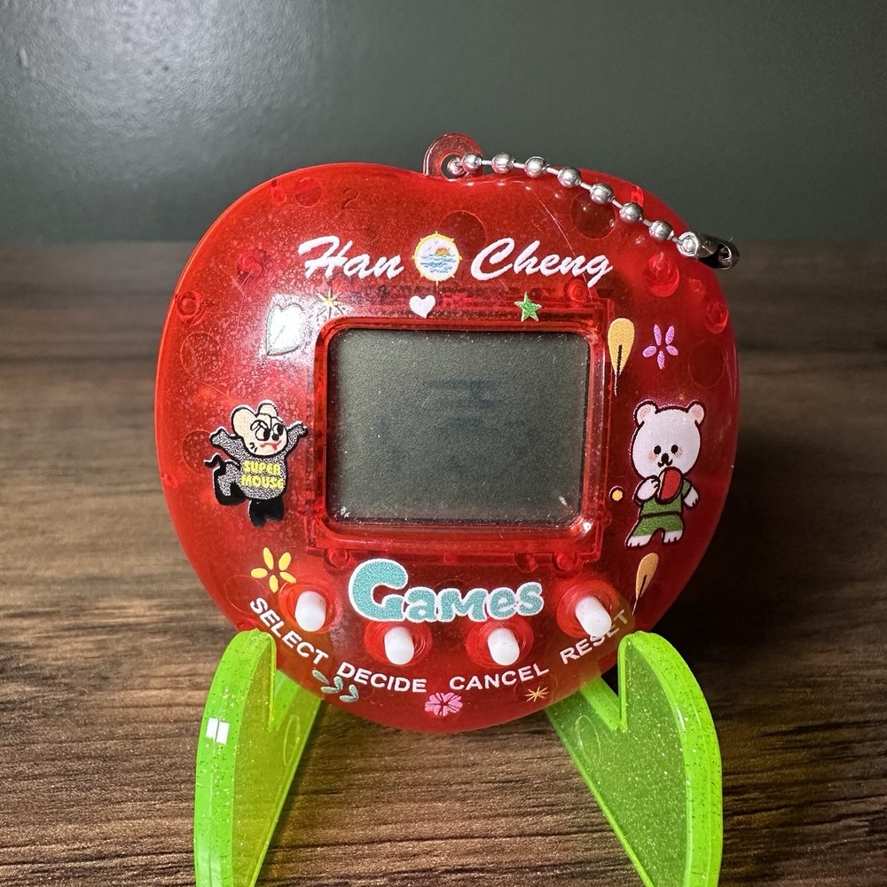 Han Cheng Super Mouse Games Electronic Virtual Pet Keychain Retro Style Digital