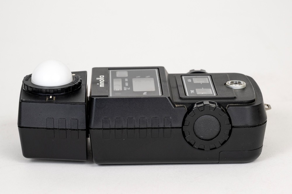 Minolta Flashmeter II with Spherical Diffuser, Reflective Light Attachment, Case