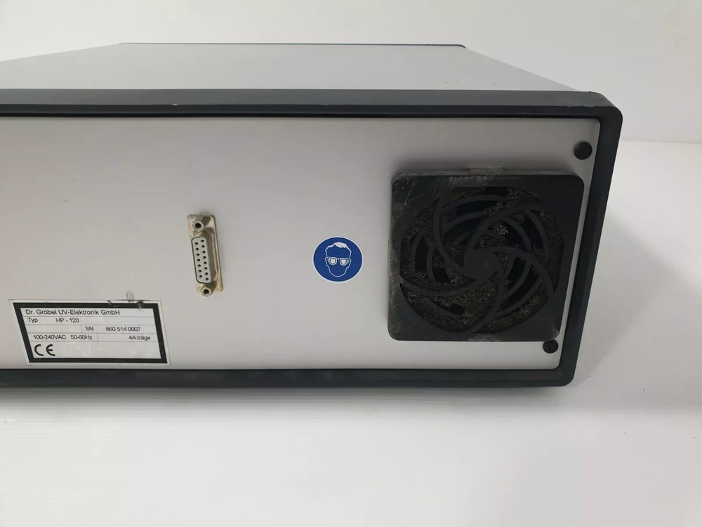 OPSYTEC Dr. Gröbel point source HP-120 High-intensity UV spot curing lamp AS-IS