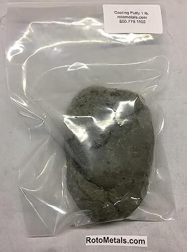 RotoMetals Casting Retainer Putty 1 Pound Great for Damming/Molding/Positioning
