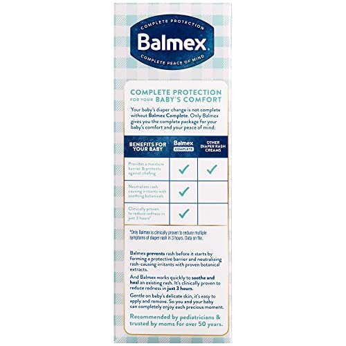 Balmex Complete Protection Diaper Rash Cream - 4 oz