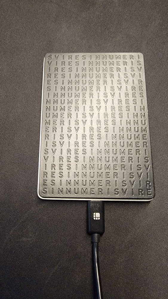 Ledger Blue Cryptocurrency Hardware Wallet with case and Official Cable