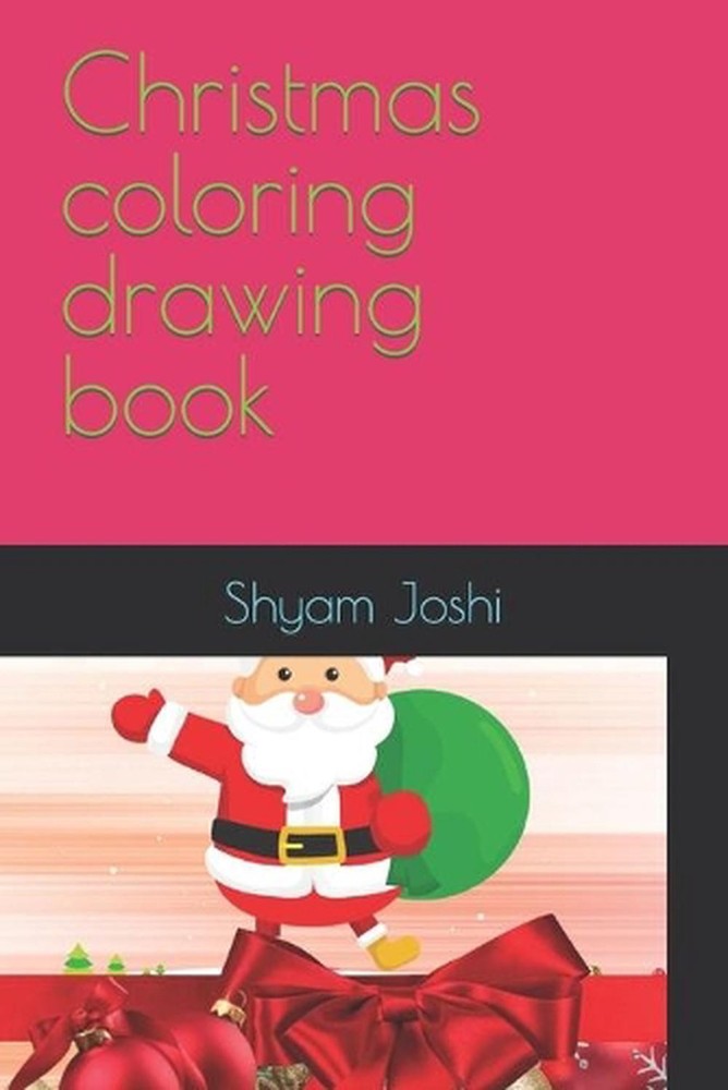 Christmas coloring drawing book