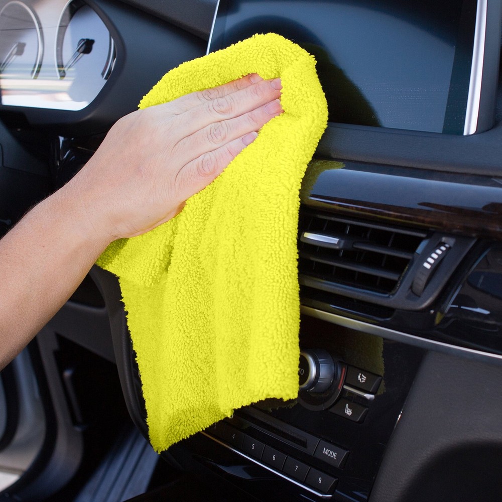 (4 pack) Drive Microfiber Multi Microfiber Towel, Cleaning Towel 2 Pack