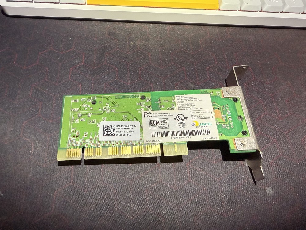 Conexant RD01-D850 (RD01D850) 56k V.92 Mbps