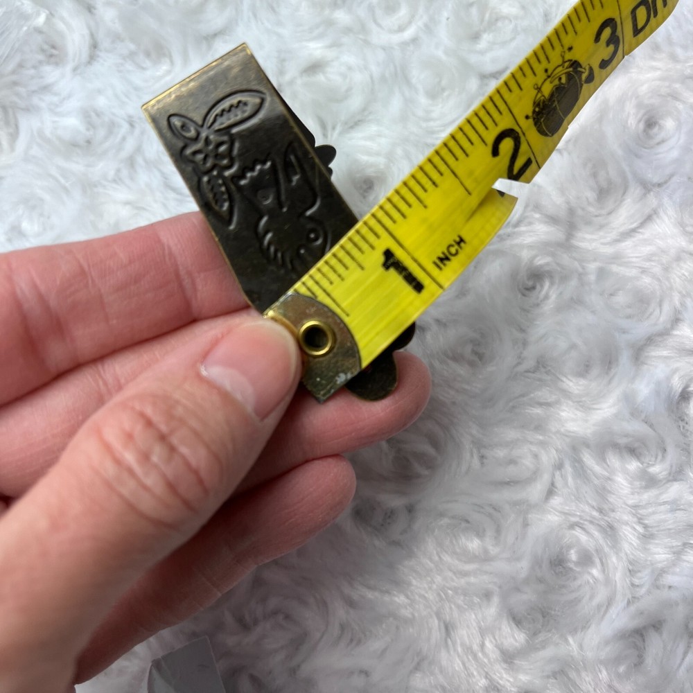 Brass Decorative Hardware Brads 16pc