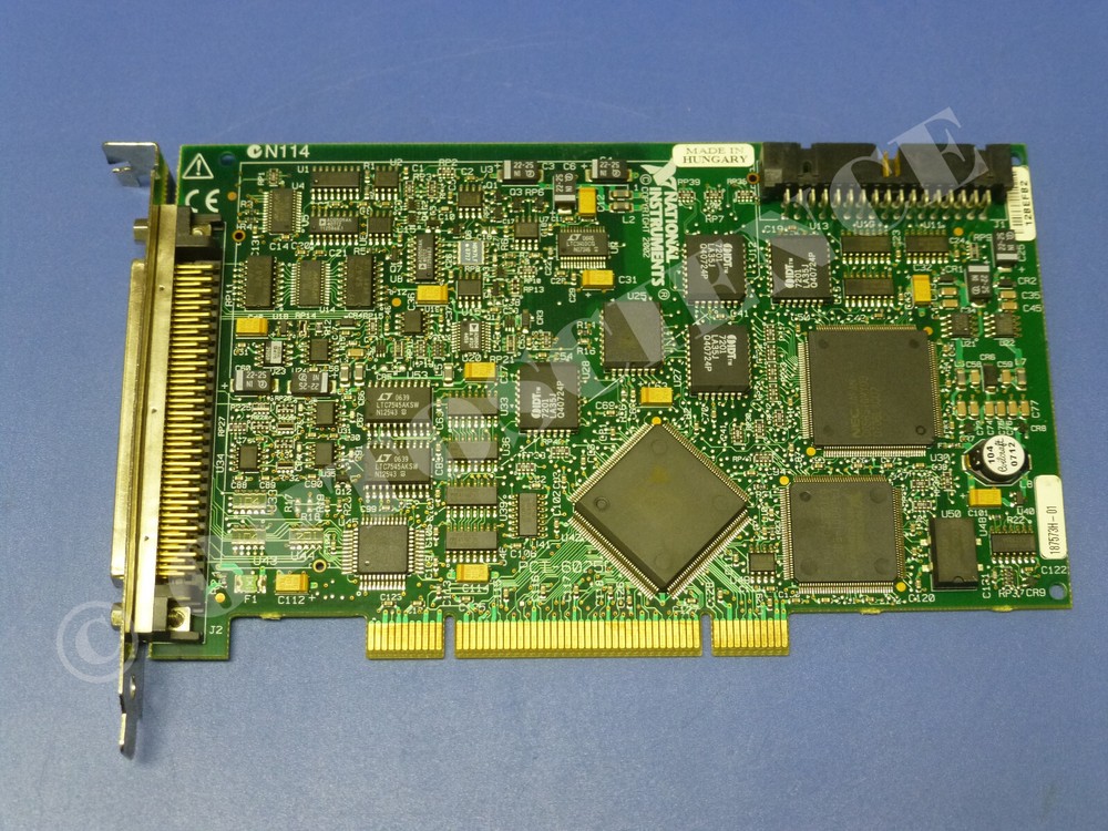 National Instruments PCI-6025E NI DAQ Card, Multifunction, Analog Input