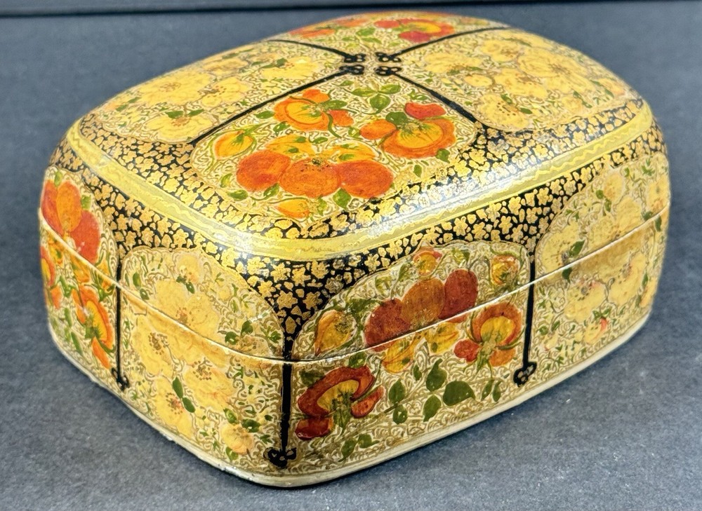 Hand Crafted In India Trinket Storage Box