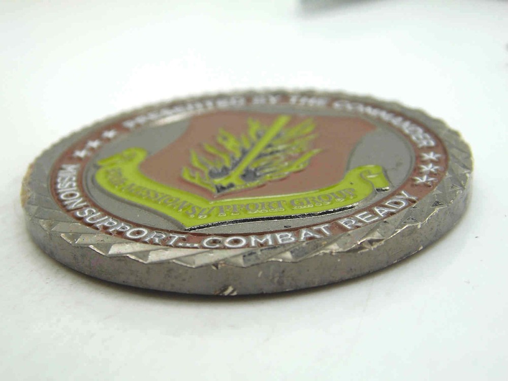 97TH MISSION SUPPORT GROUP CHALLENGE COIN