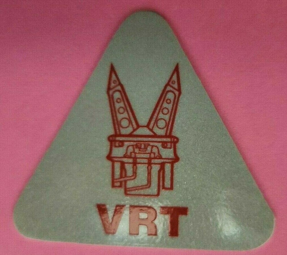 Decal/Sticker Round 2" VRT (VEHICLE RESCUE TECHNICIAN).