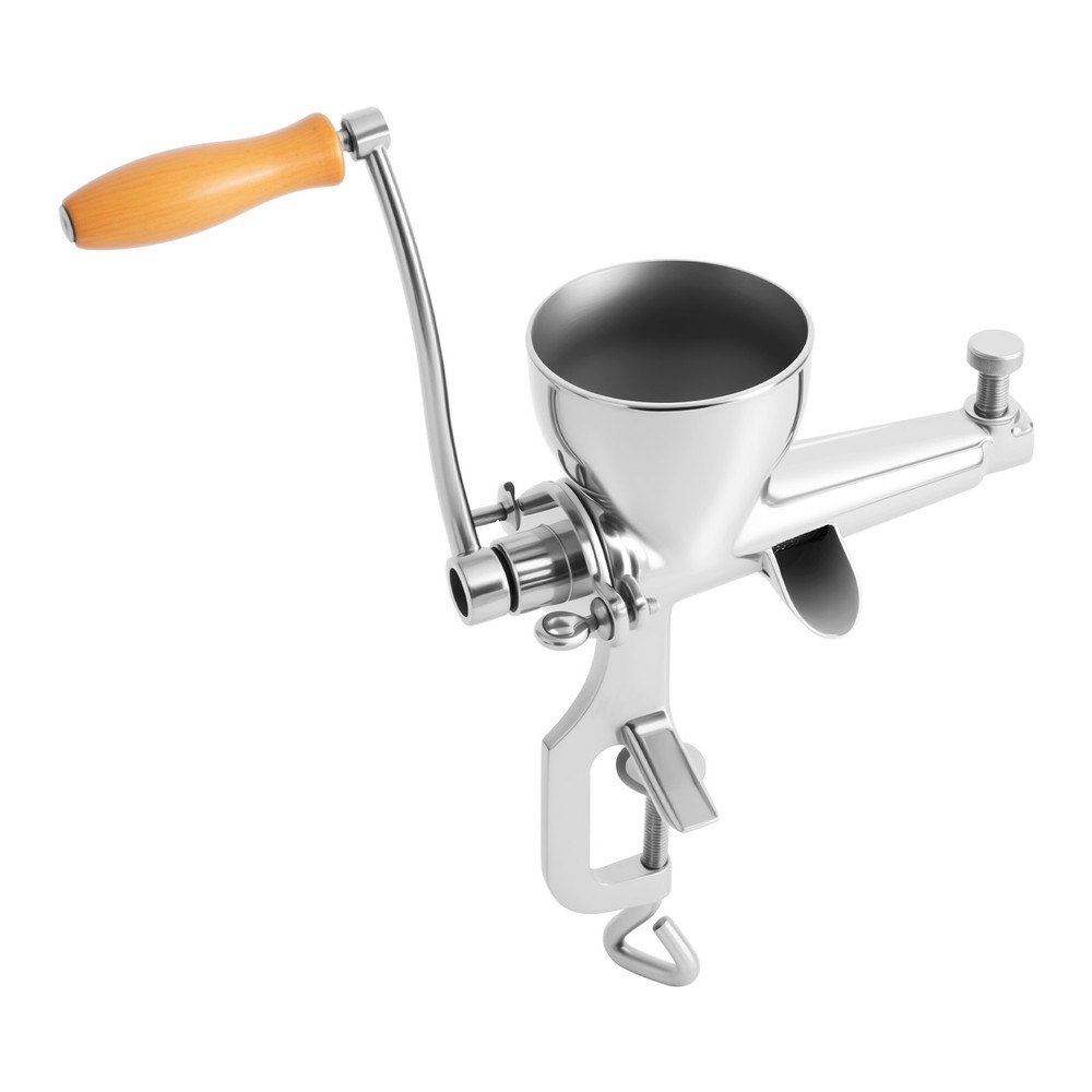 Manual Wheatgrass Juicer Hand Press Wheat Grass Fruit Juicing Extractor Silver