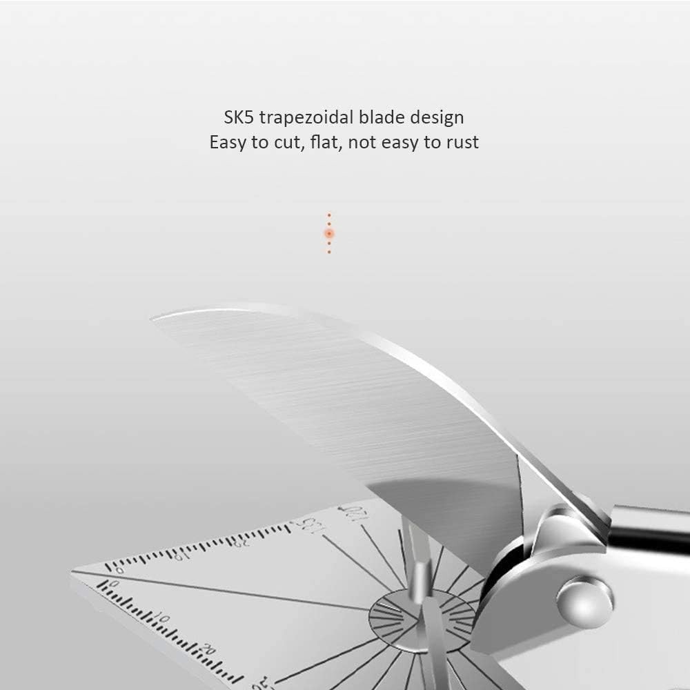 Multi Angle Miter Shear Cutter Hand Tools,45-135 Degree Adjustable Angle Scis...