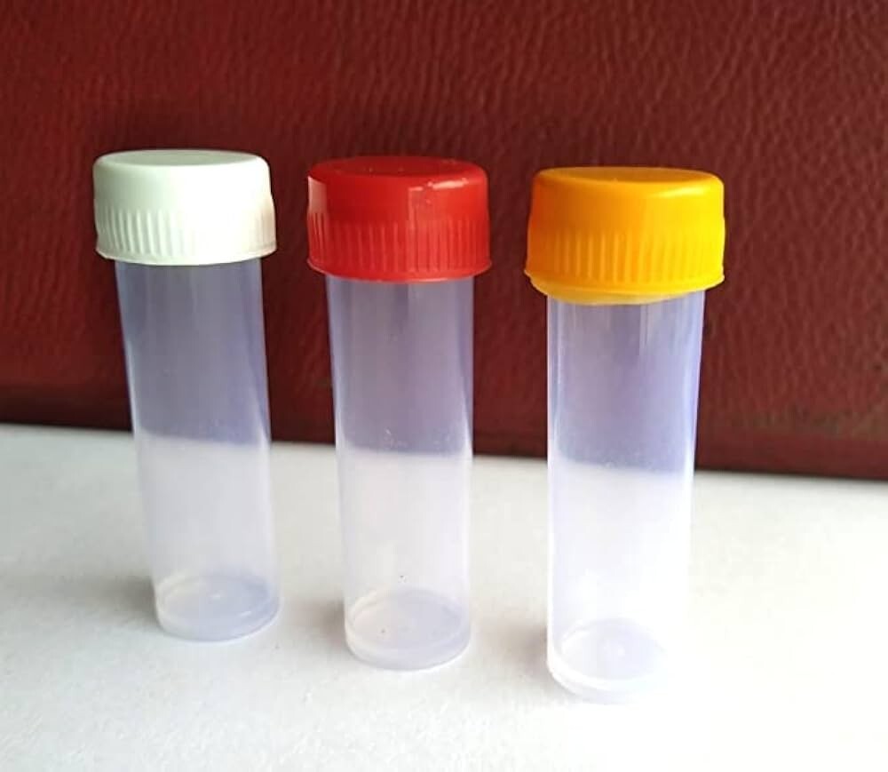 Plastic Homeopathic Empty Plastic Bottle 2 Dram Bottle, Pack Of 144