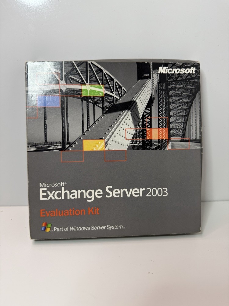 Vintage Microsoft Exchange Server 2003 Evaluation Kit – 6 Disc Box Set