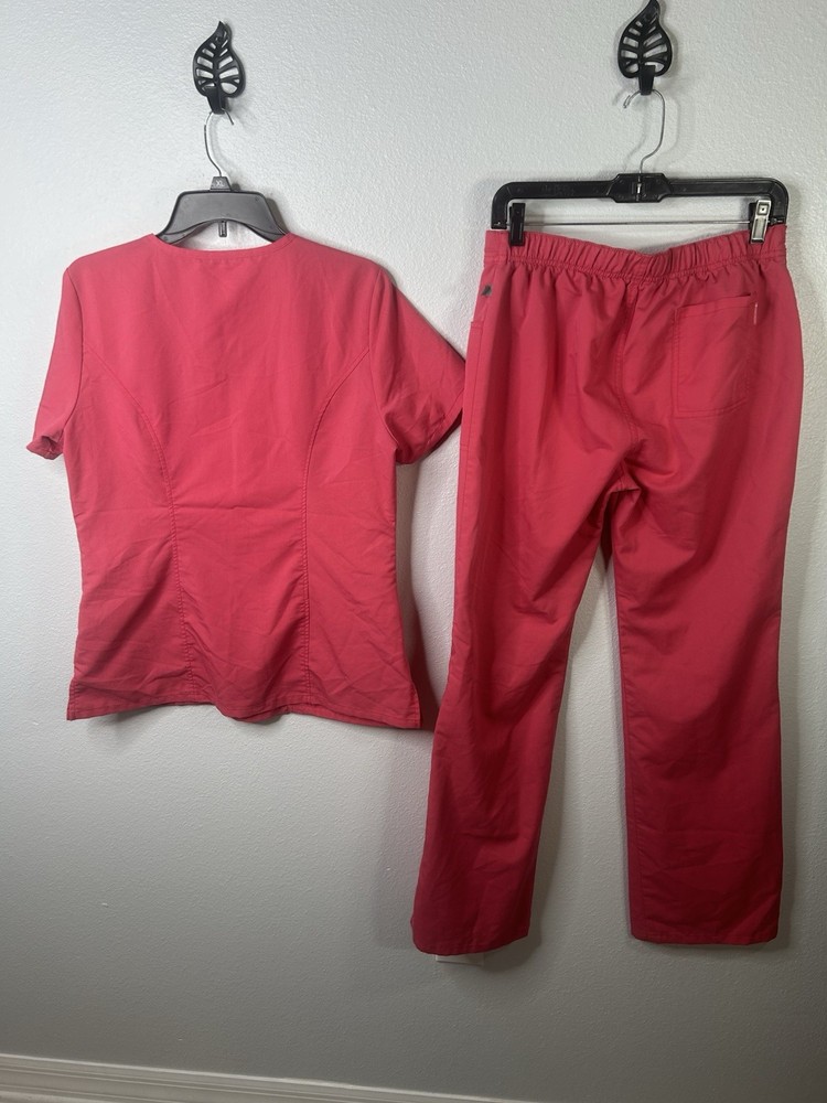 Code Happy Medium Scrub Top & Small Scrub Pants