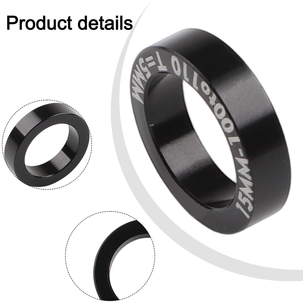 1 Pair Aluminum Bicycle Hub Conversion Spacers for BOOST Hub Gaskets Kit