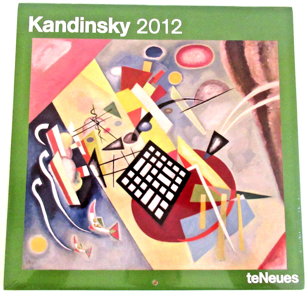 "2012 KANDINSKY CALENDAR"  ~  ** MODERN / ABSTRACT / EXPRESSIONISM **#26  RARE!!