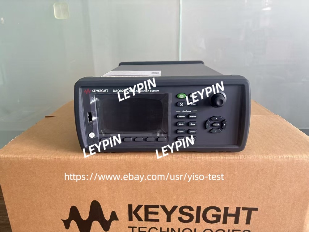 NEW KEYSIGHT DAQ970A data acquisition instrument With DAQM901A module &Yi