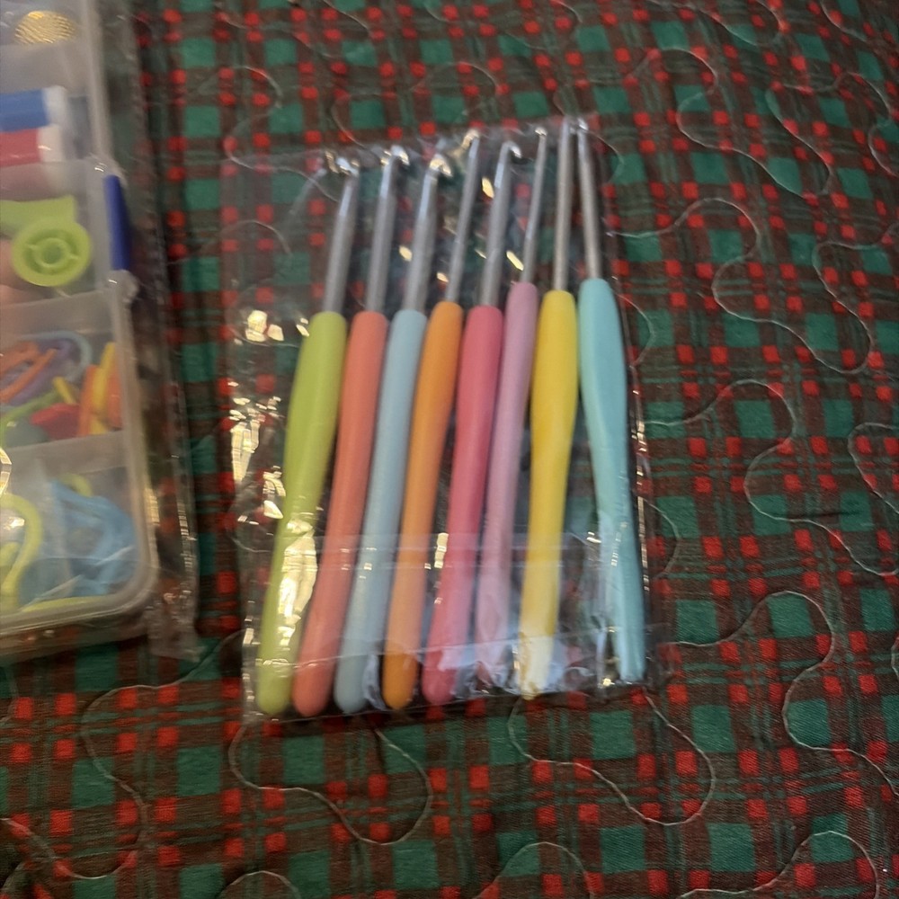 Rubber Crochet Hooks Start Set