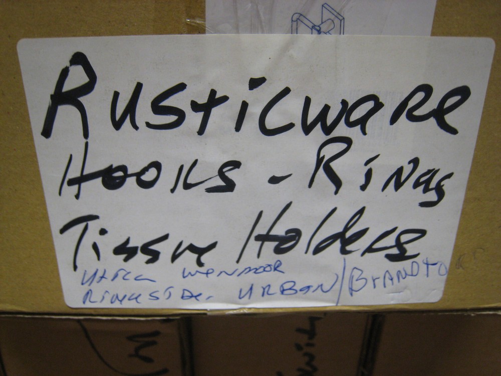 Rusticware (8708CH) Utica Standard Two Post Tissue Holder Polished Chrome