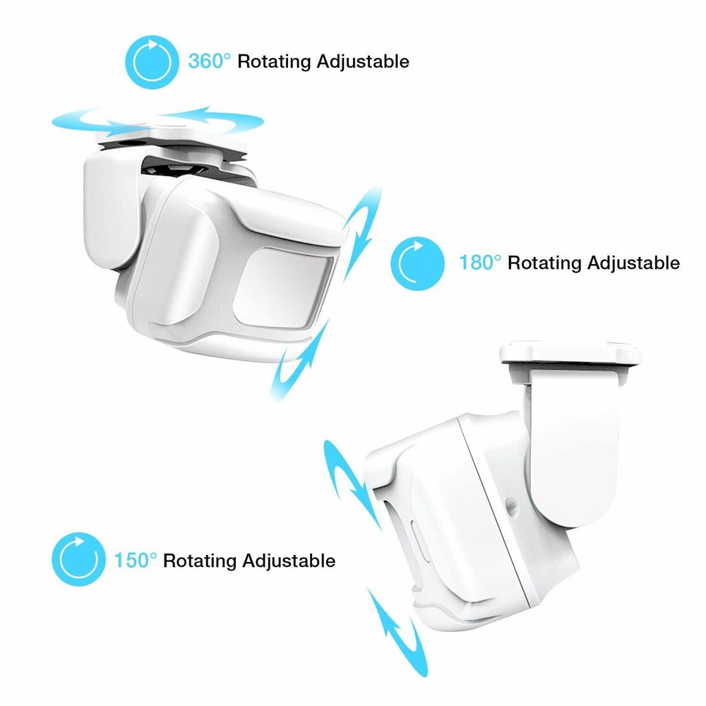 Wireless PIR Motion Sensor Movement Detector Door Window Entry Security Alarm