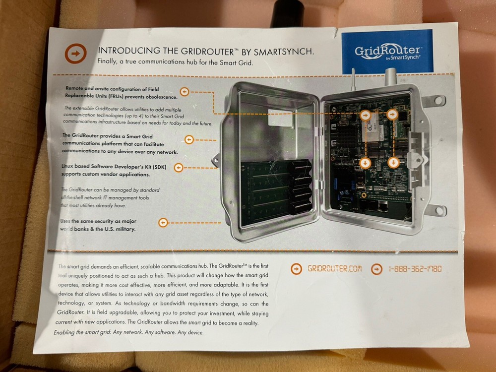 SmartSynch Grid Router Universal Router New Open Box