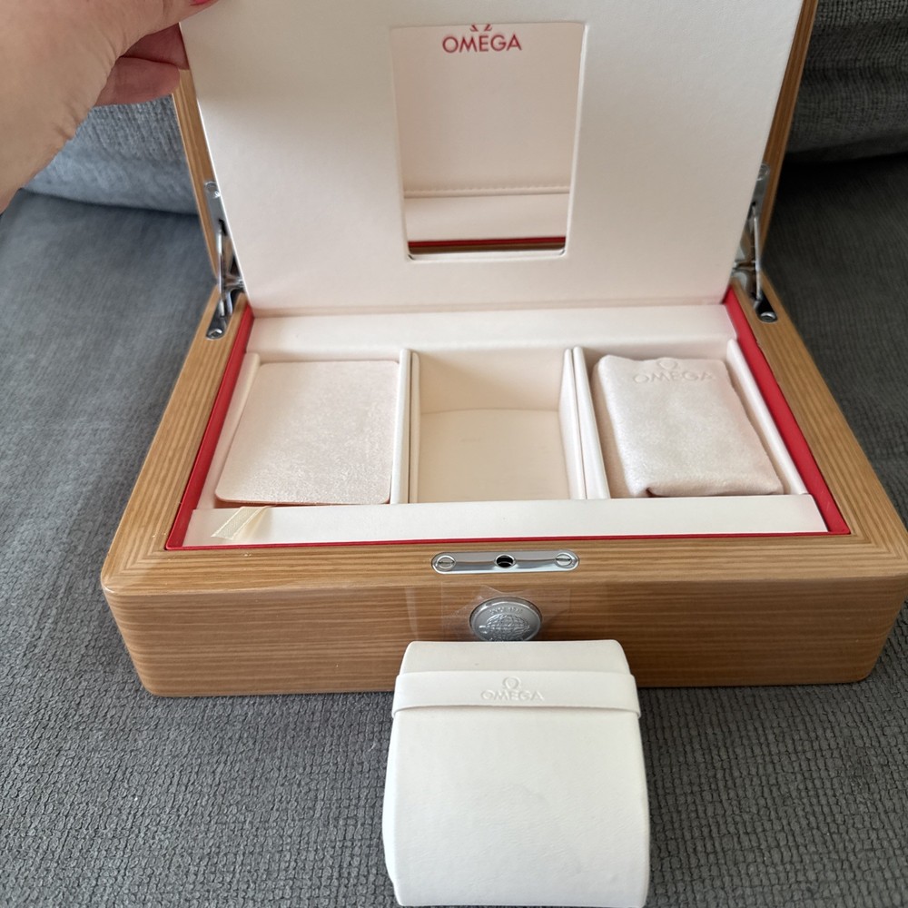 Omega Authentic Wooden Watch Box, Only Inner Box