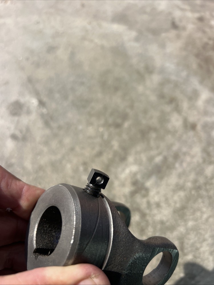 2PC PTO End Yoke “Bolt” with Lock Wire Hole