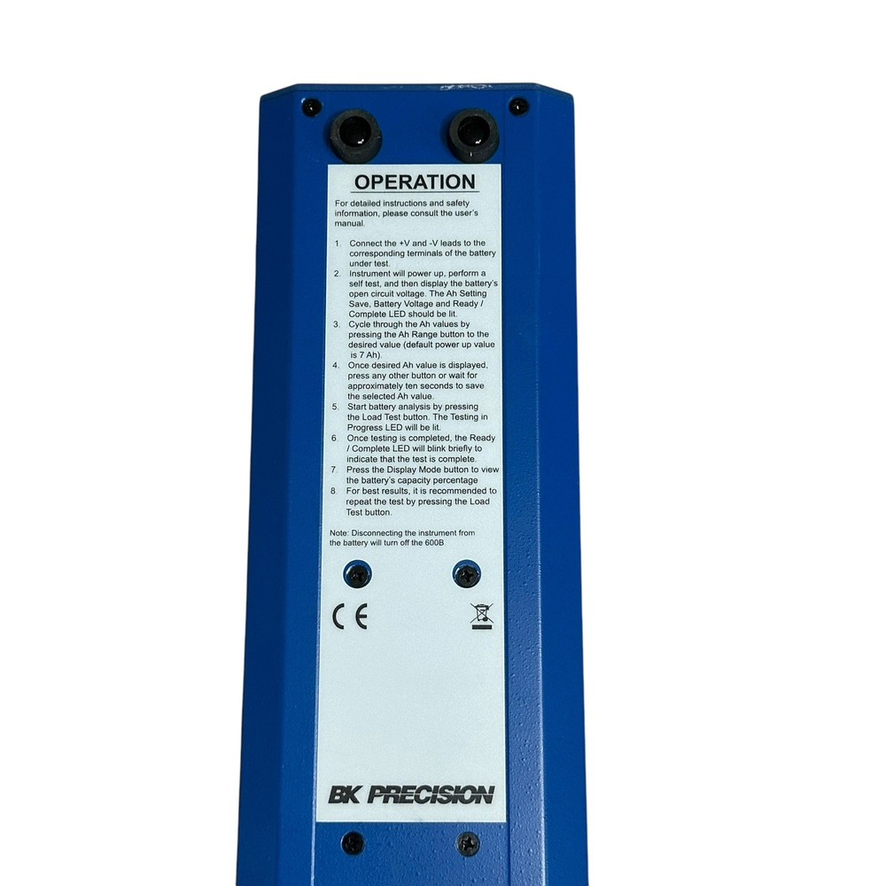 B&K Precision 600B 12V Battery Capacity Analyzer - NEW