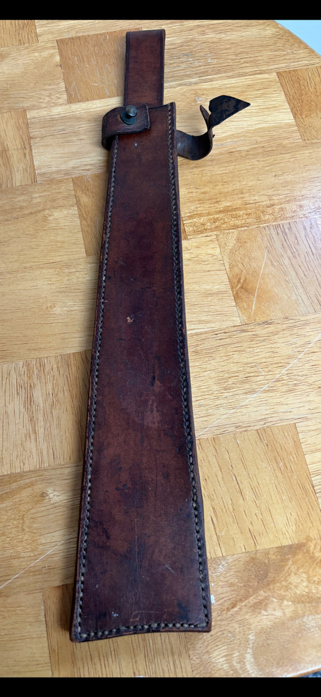 1945 Leather Bolo Machette Sheath