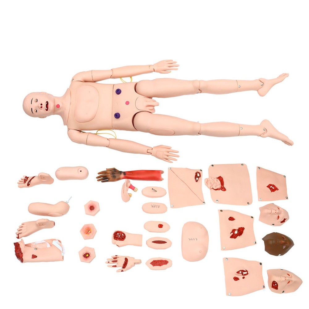 Advanced Patient Care Burn Teaching Anthropomorphic Model Trauma Nursing Model
