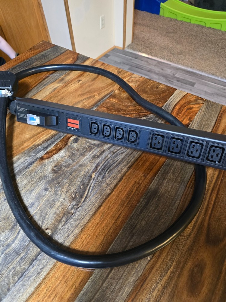 crypto mining pdu power strip 50 amp metered