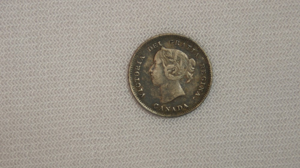 1886 Canada 5 Cent Coin- 5C