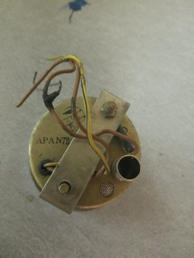 1972 Scorpion Tachometer RED LINE