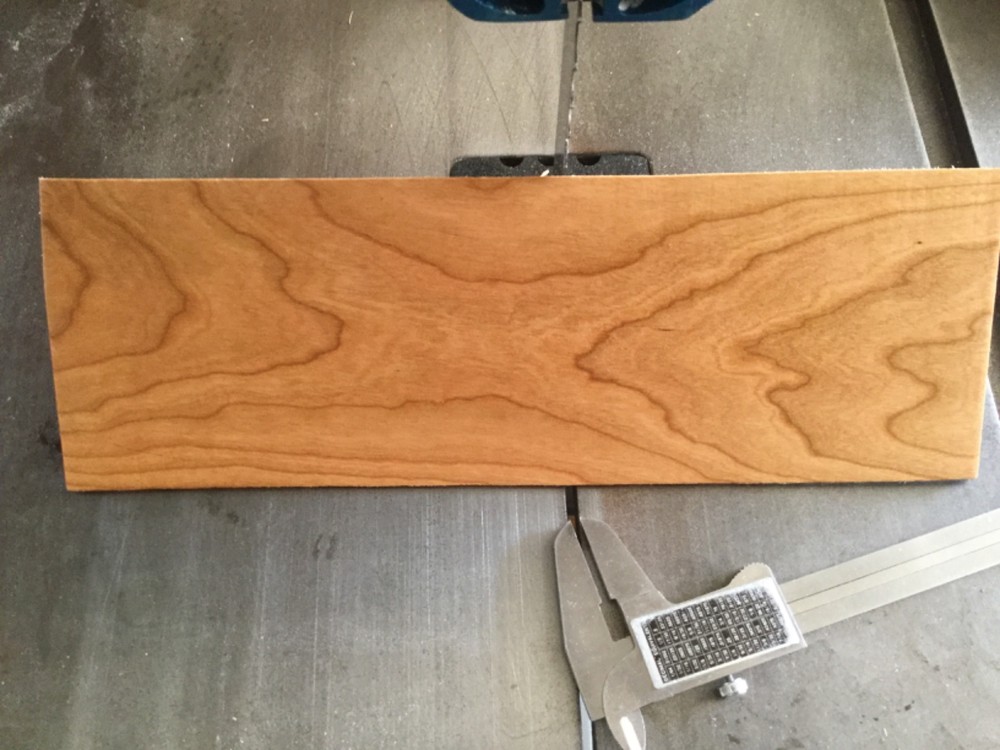 24 pcs. 1/4"  x 5" x 12" cherry thin boards
