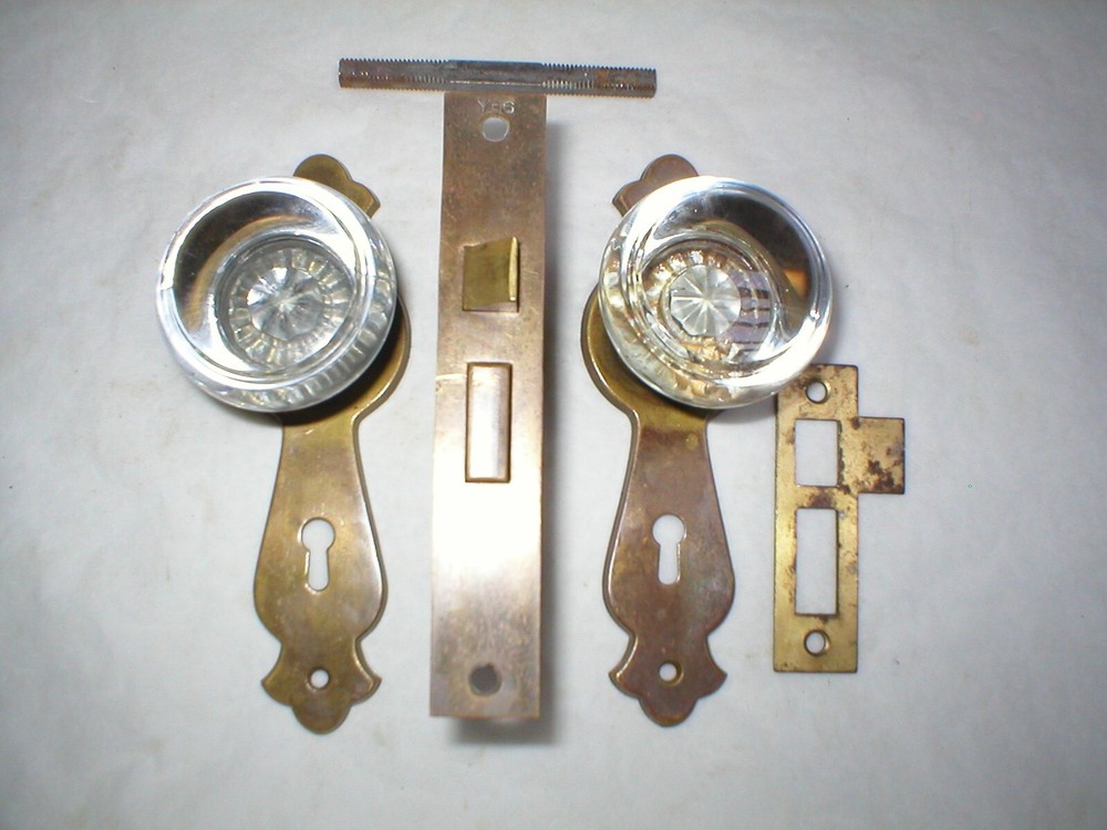 Antique Art Deco Era Door Hardware