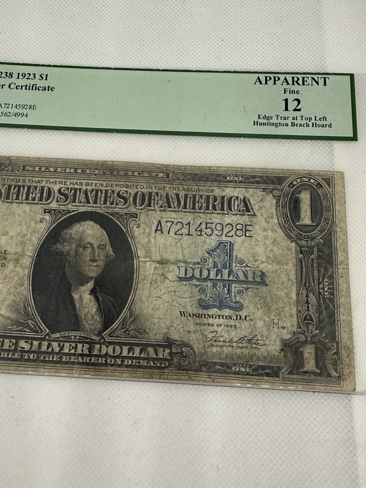 1923 $1 Large Silver Certificate