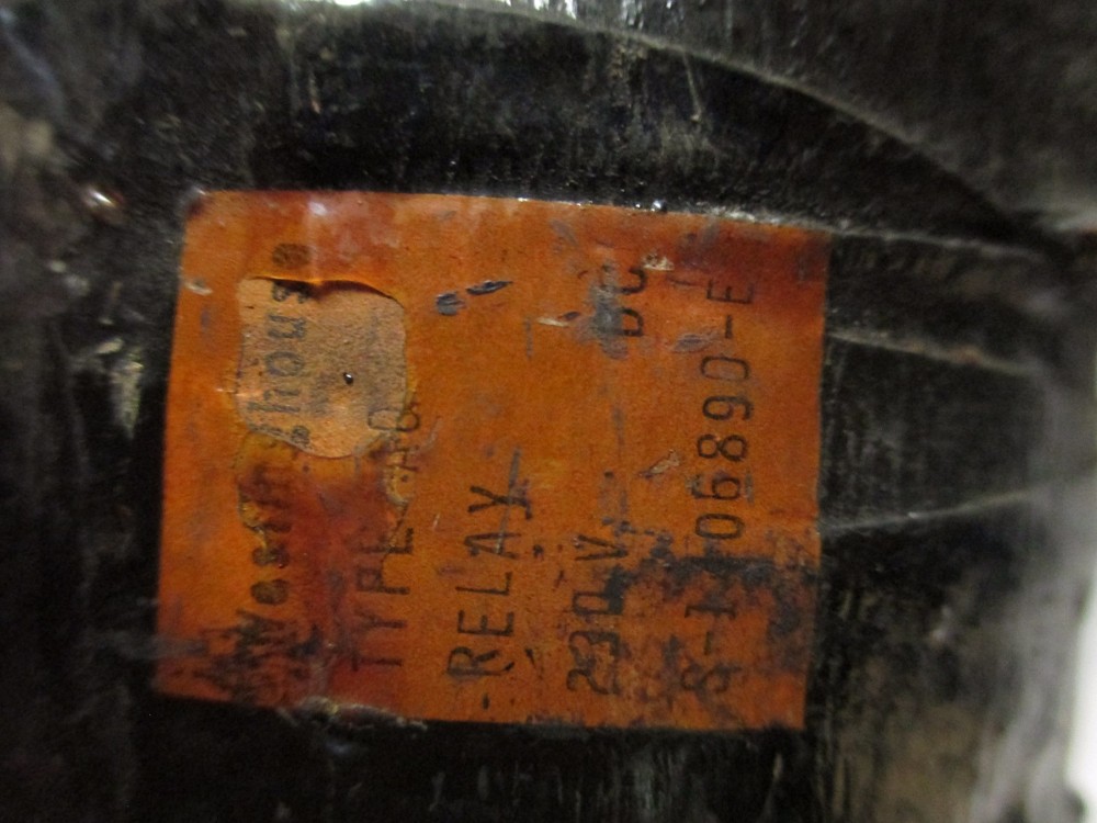Westinghouse Type AO Relay Coil 230VDC