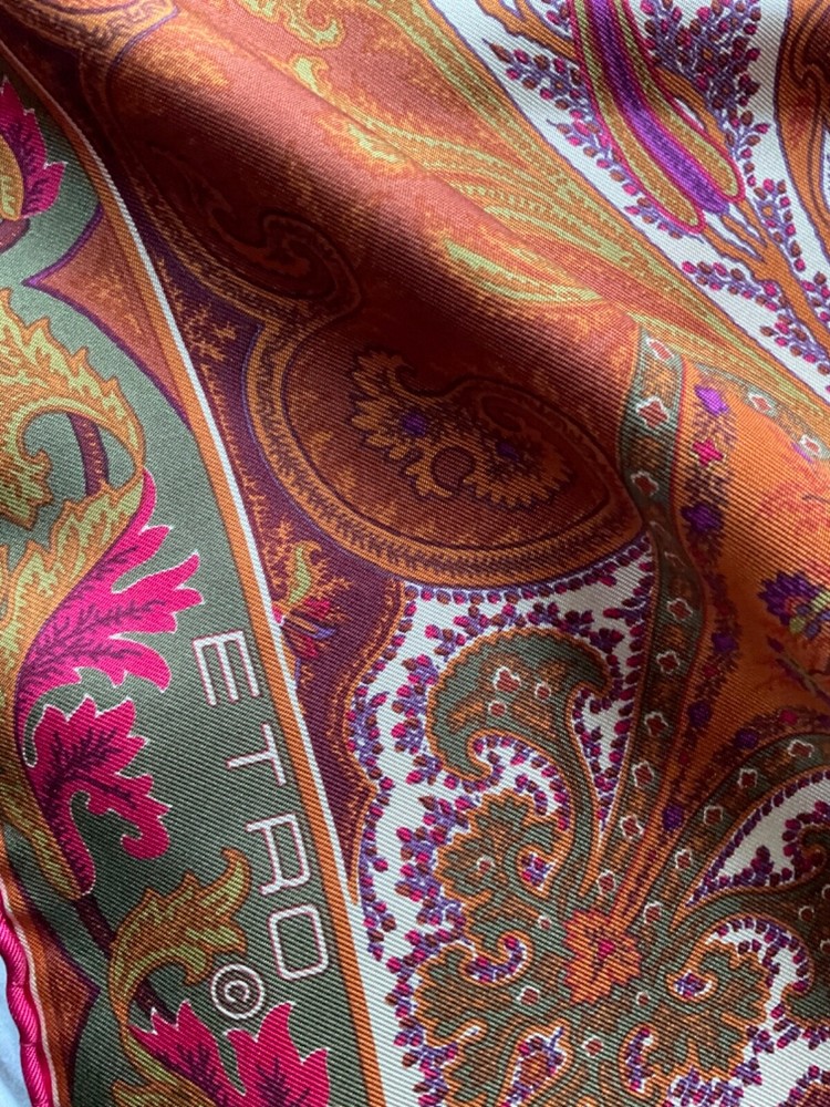 ETRO SILK SCARF