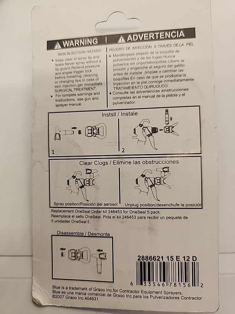 GRAOO Switch Tip 417 Precise Nozzle Reversible Spray Tip