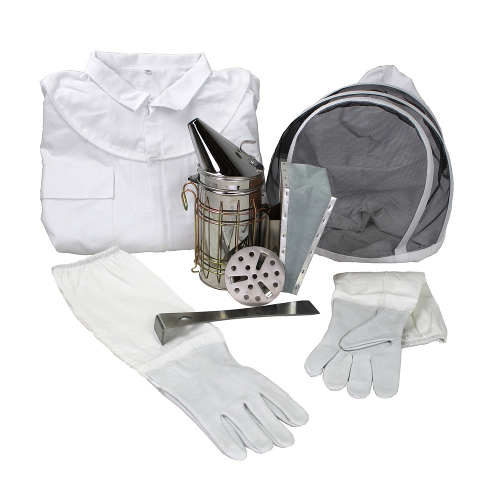 Wax-Coated 8 Frame Beehive - Starter Kit Starter Kit With 3 Frames