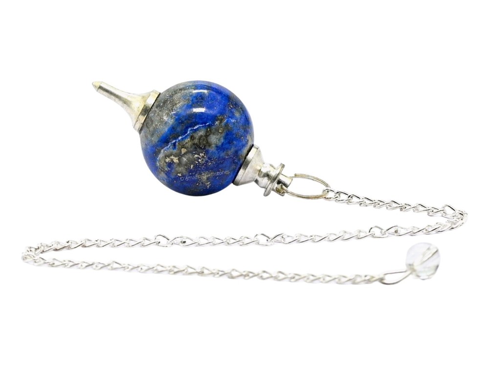 Lapis Lazuli Dowsing Crystal Ball Pendulum