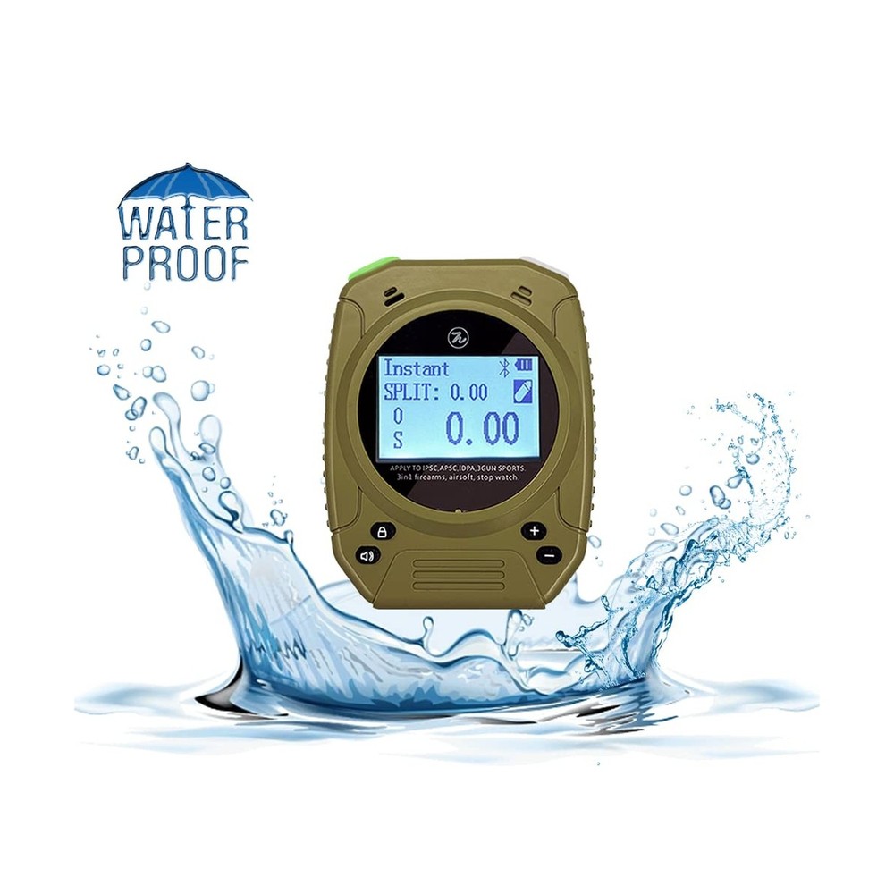 Shot Timer with Belt Clip -Shot Timer for Shooting Competition Multifunction ...