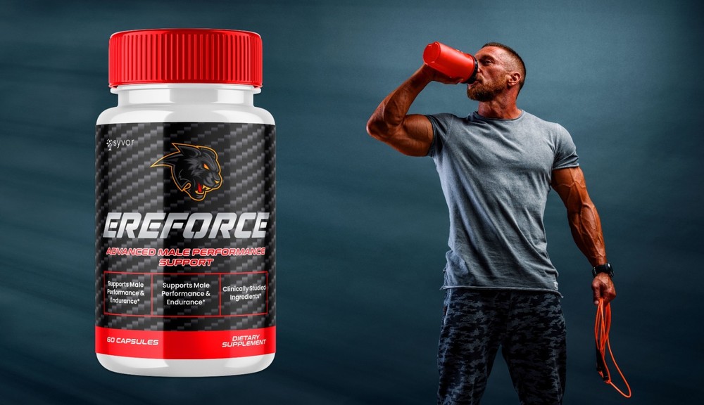 (1 Pack) Ereforce Pills for Men Advanced Formula Vitamin Supplement 60 Capsules