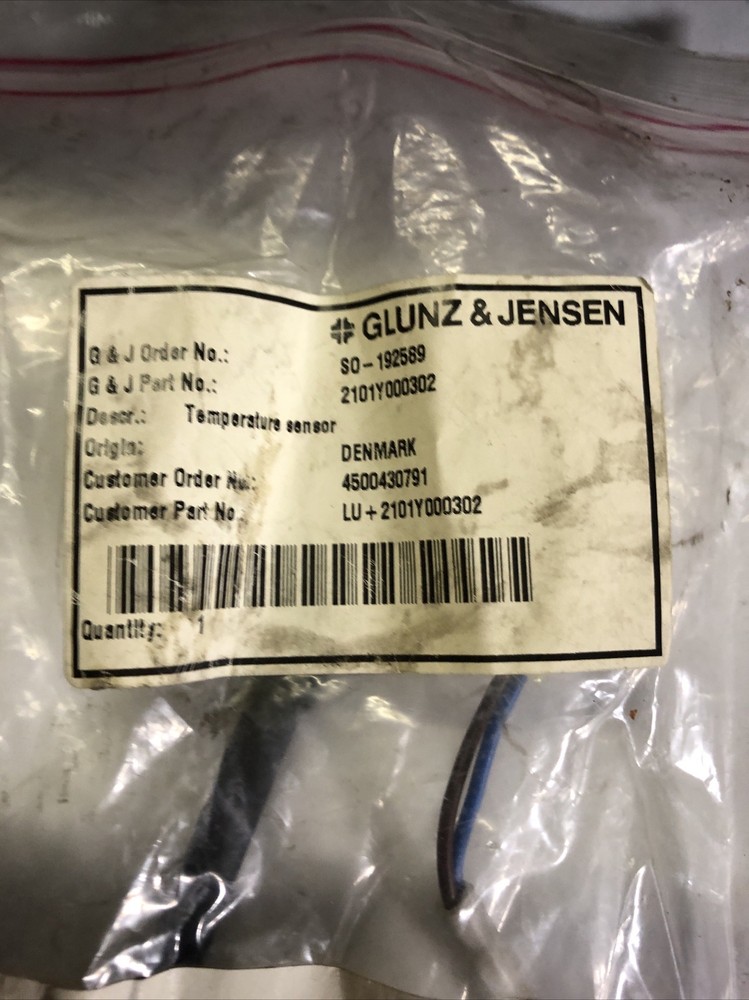 Glunz & Jensen Processor Temp Sensor